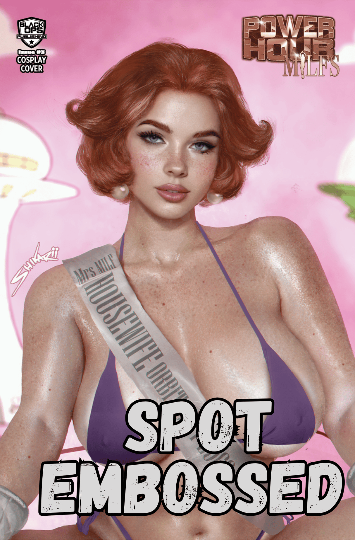 POWER HOUR #3 - SHIKARII "FUTURE" - UP-CLOSE BIKINI SPOT EMBOSSED- LTD 10