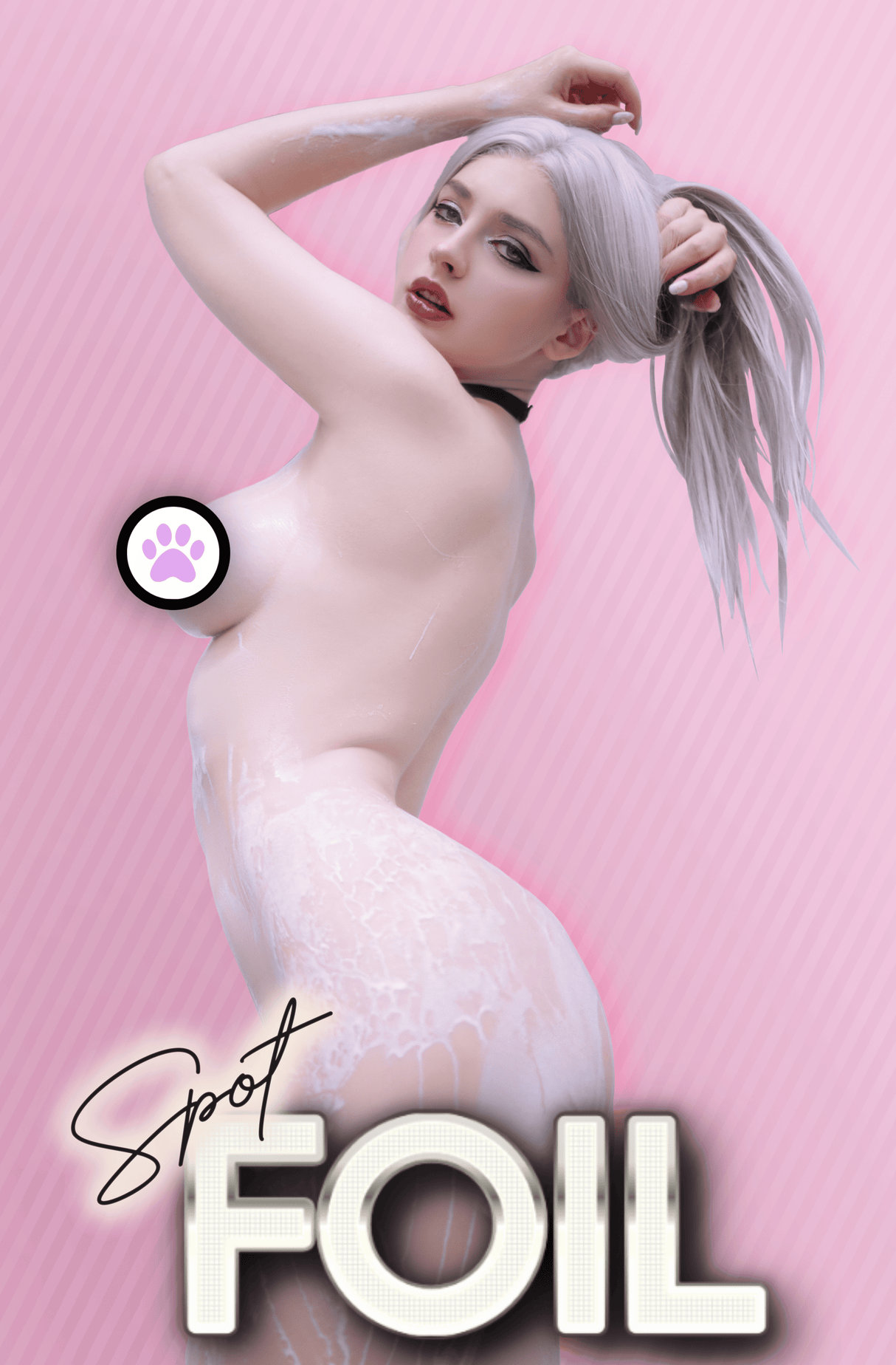 DARIA HIME COSPLAY SHOWCASE - "BAD CAT" - SECRET SET - NAUGHTY BOOTY - SPOT FOIL - LTD 3