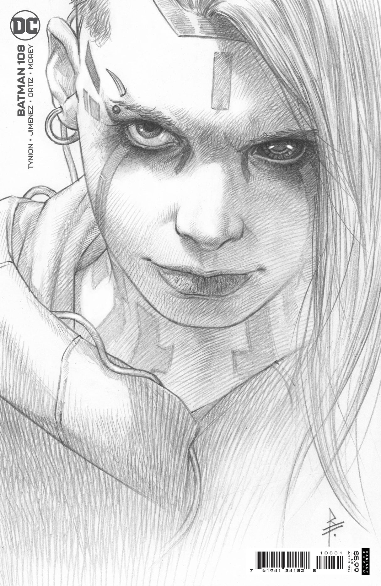 BATMAN #108 FEDERICI - RATIO VARIANT - 1:25 - KEY ISSUE