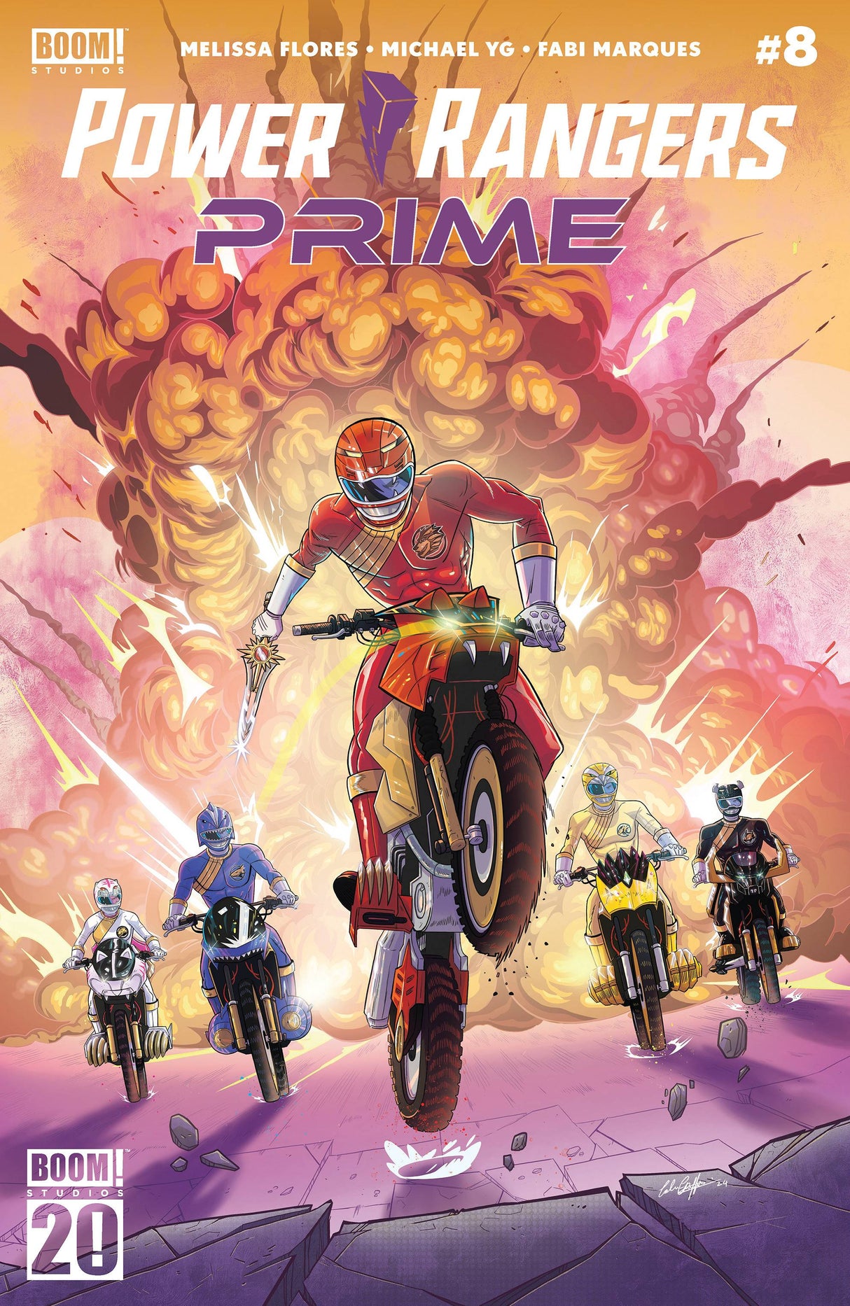 POWER RANGERS PRIME #8 - 3 BOOK BUNDLE (RELEASE: 7/02/25)