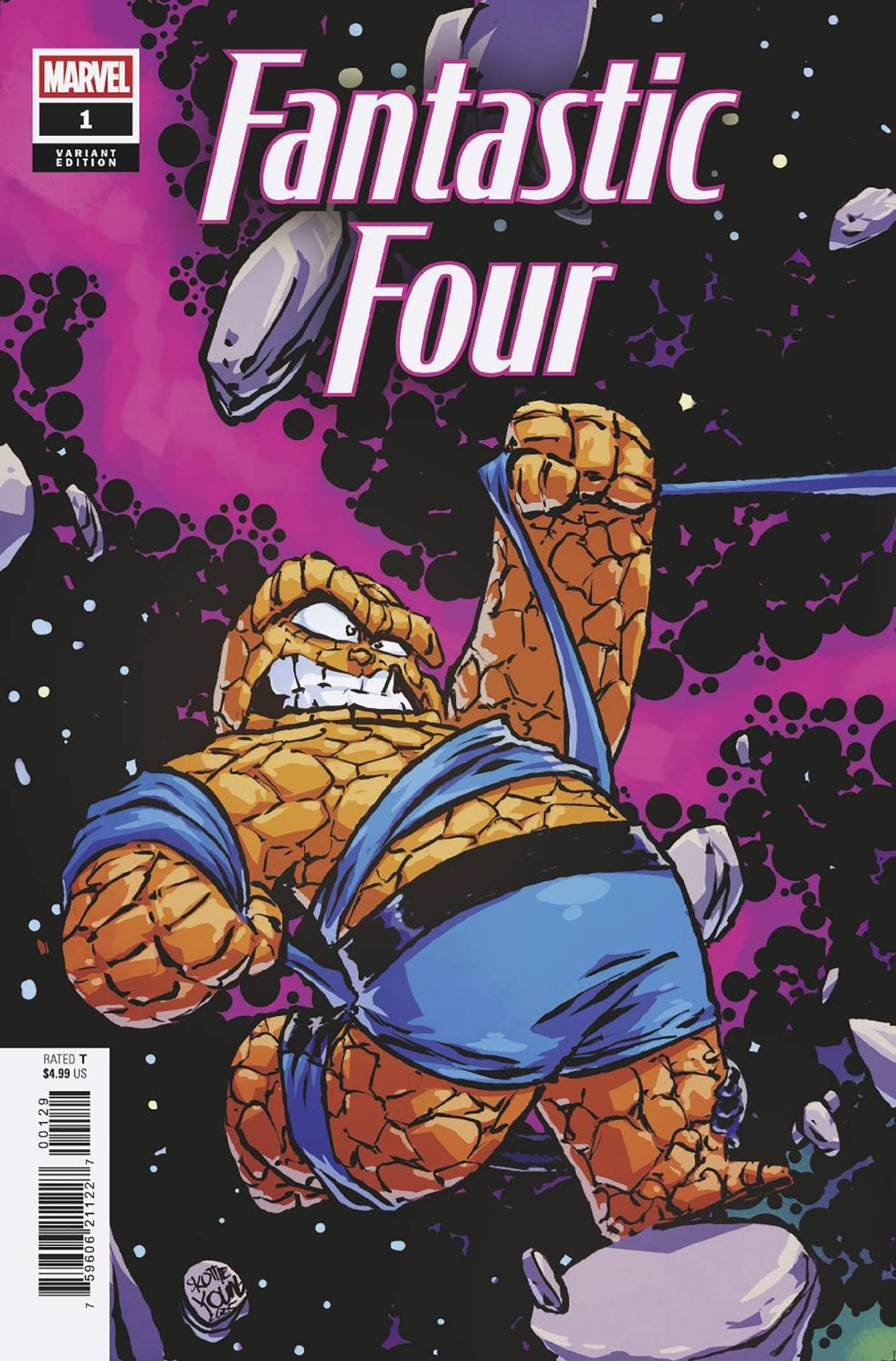 FANTASTIC FOUR #1 SKOTTIE YOUNG 5-PART CONNECTING (RELEASE: 7/09/25)
