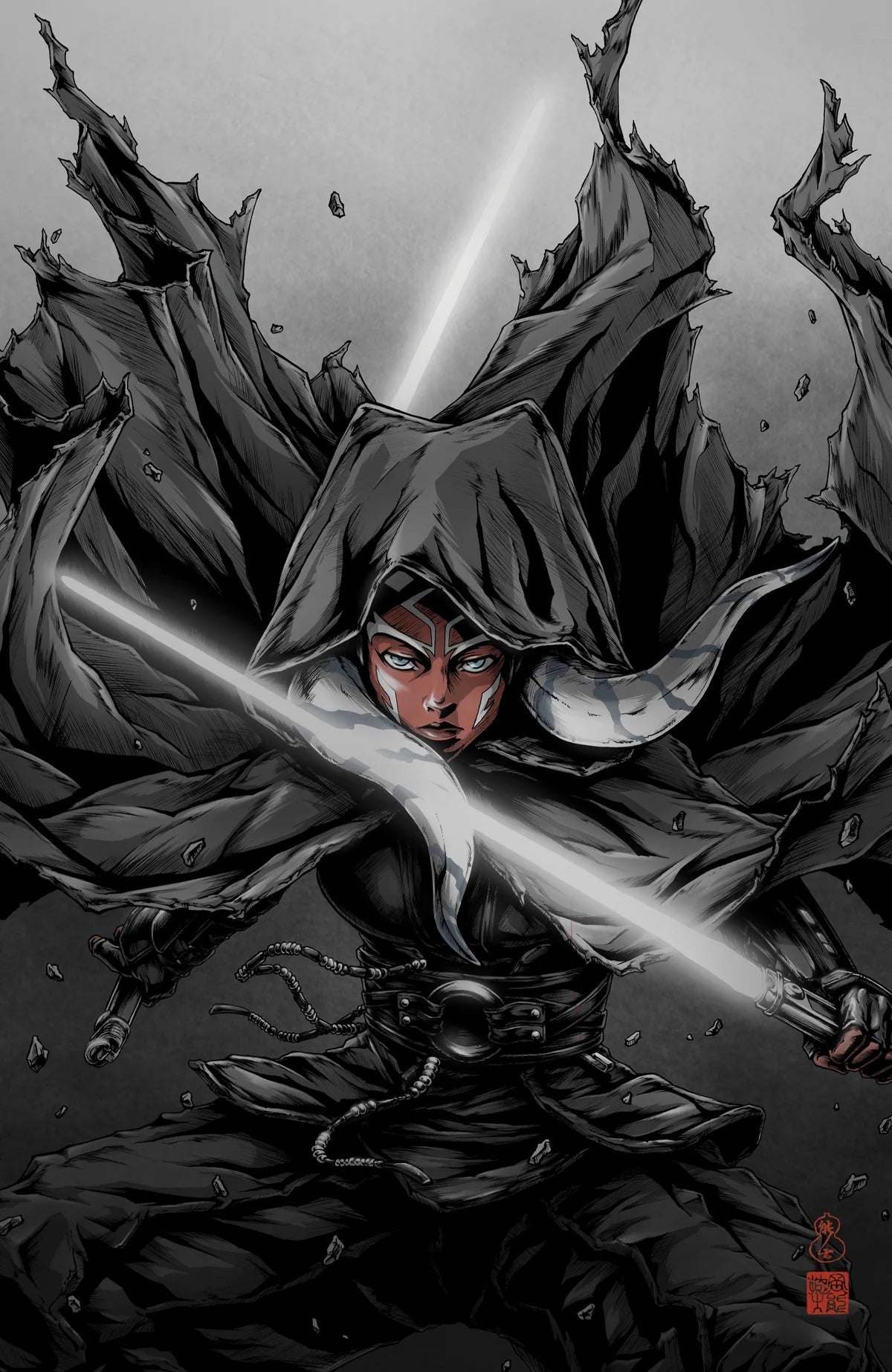 STAR WARS: AHSOKA #2 - TAKASHI OKAZAKI VIRGIN - LTD 1000