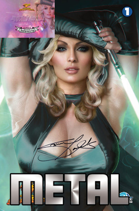 STORMY DANIELS: SPACE FORCE #1 - SHIKARII - CLOSE-UP NICE BLACK METAL - LTD 25