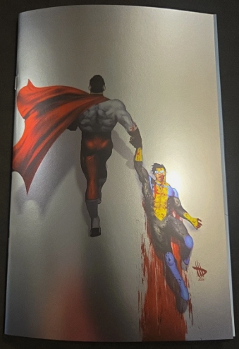 INVINCIBLE RETURNS #1 - DAVE WILKINS - VIRGIN GLOSS FOIL - LTD 1500