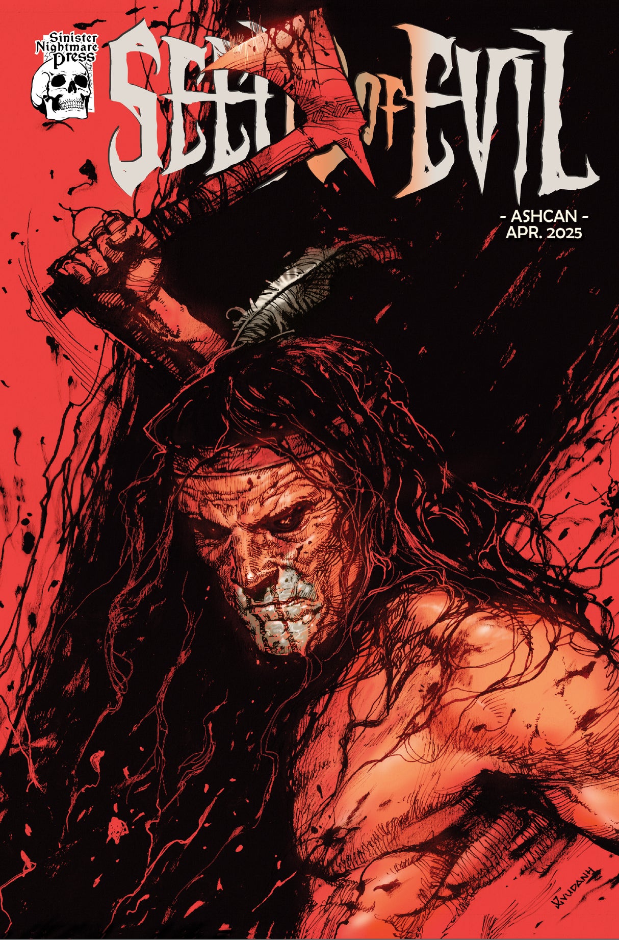 SEEDS OF EVIL #1 ASHCAN - VU DANH "HATCHET" - C2E2 EXCLUSIVE - TRADE - LTD 100