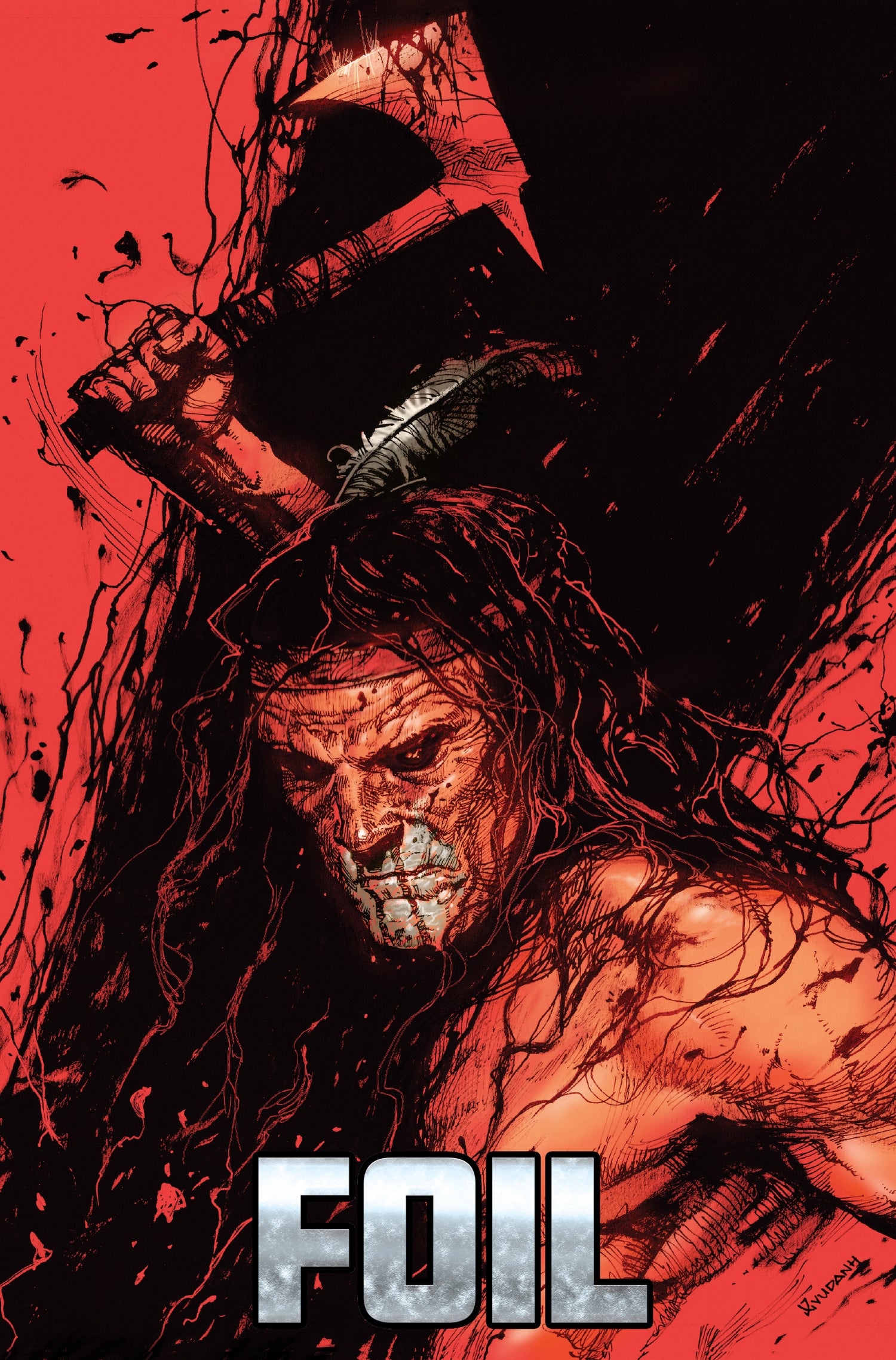 SEEDS OF EVIL #1 ASHCAN - VU DANH "HATCHET" - C2E2 EXCLUSIVE - VIRGIN FOIL - LTD 5