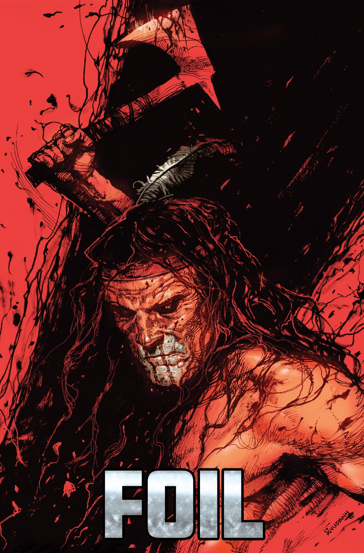 SEEDS OF EVIL #1 ASHCAN - VU DANH "HATCHET" - C2E2 EXCLUSIVE - VIRGIN FOIL - LTD 5