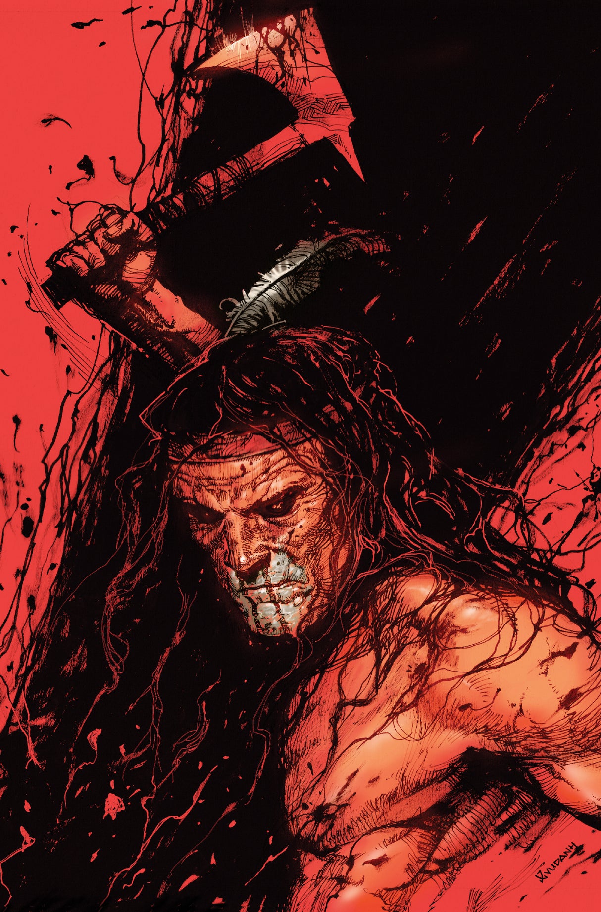 SEEDS OF EVIL #1 ASHCAN - VU DANH "HATCHET" - C2E2 EXCLUSIVE - VIRGIN - LTD 50