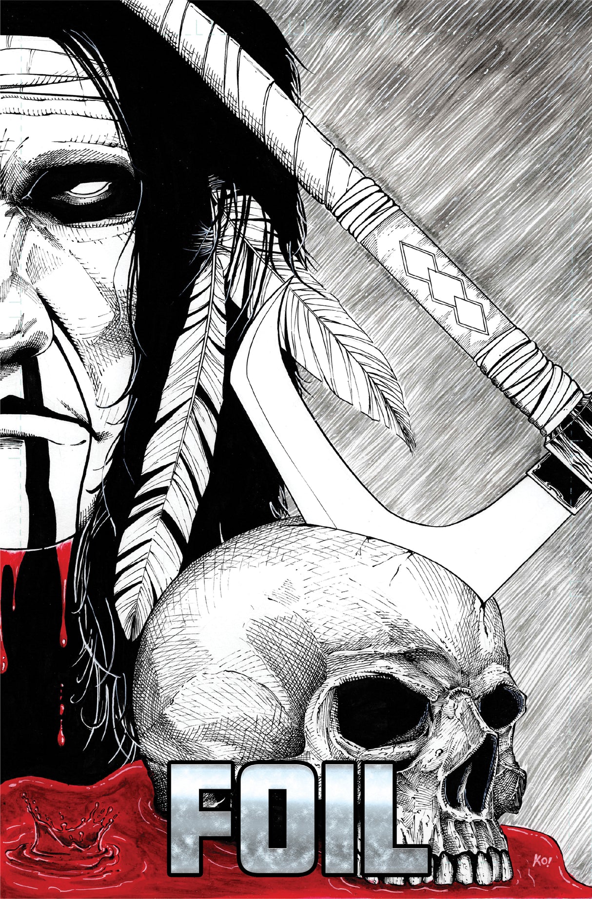 SEEDS OF EVIL #1 PREVIEW - ASHCAN - TONY KORDOS - C2E2 EXCLUSIVE - "SKULL OF EVIL" VIRGIN SPOT FOIL - LTD 25