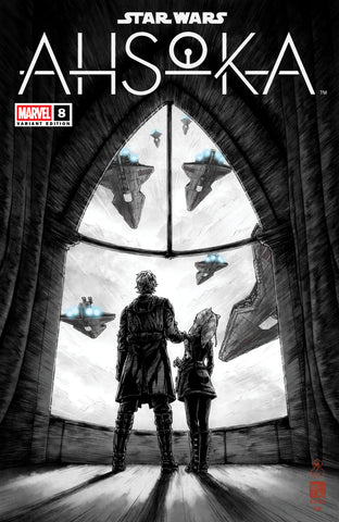 STAR WARS: AHSOKA #8- TAKASHI OKAZAKI TRADE DRESS - LTD 3000