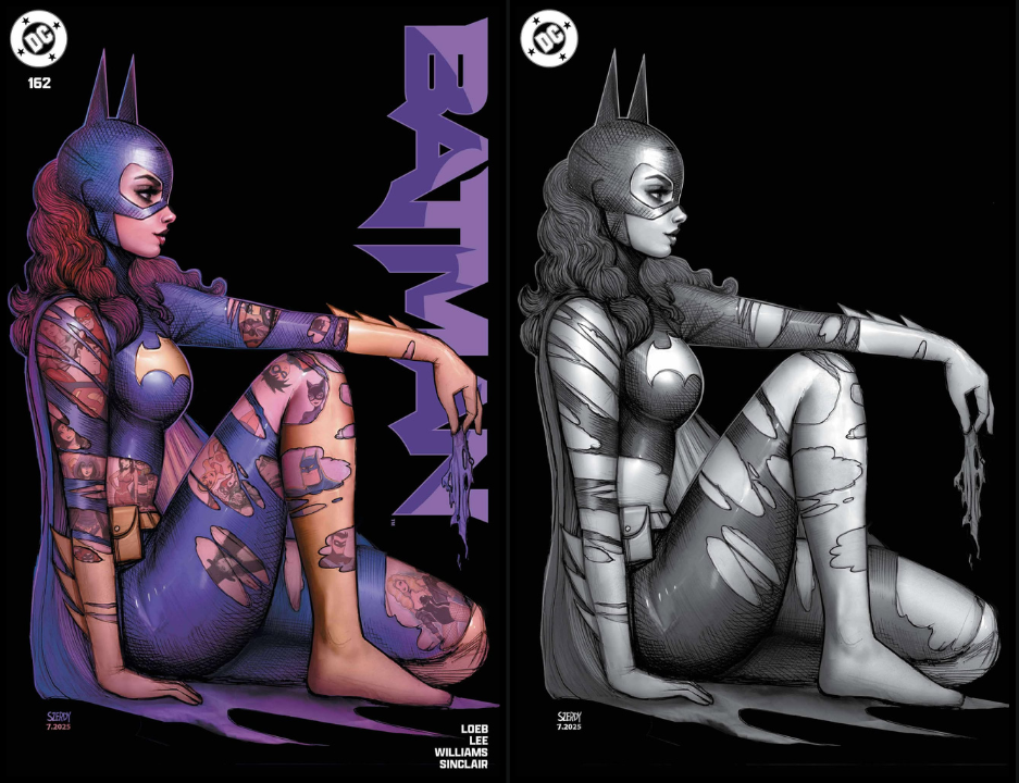 BATMAN #162 SZERDY - TRADE DRESS & BLACK AND WHITE - SET OF 2