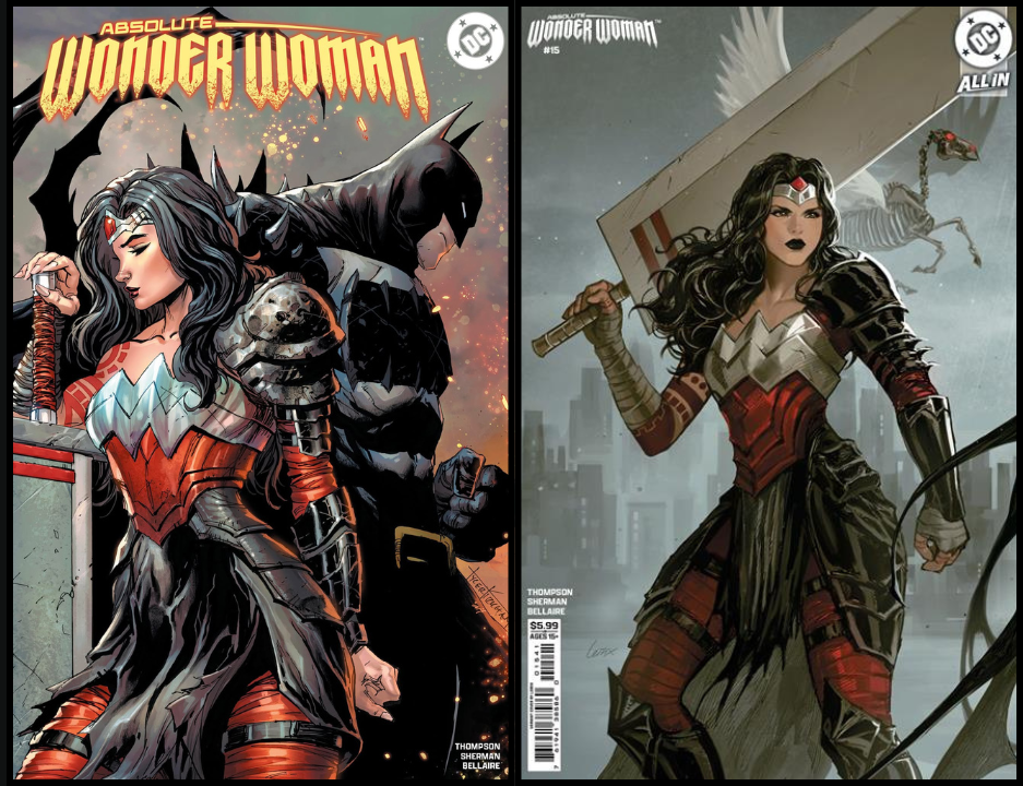 ABSOLUTE WONDER WOMAN #15 KIRKHAM TRADE & LEIRIX COVER C - SET OF 2 (RELEASE: 12/24/25)