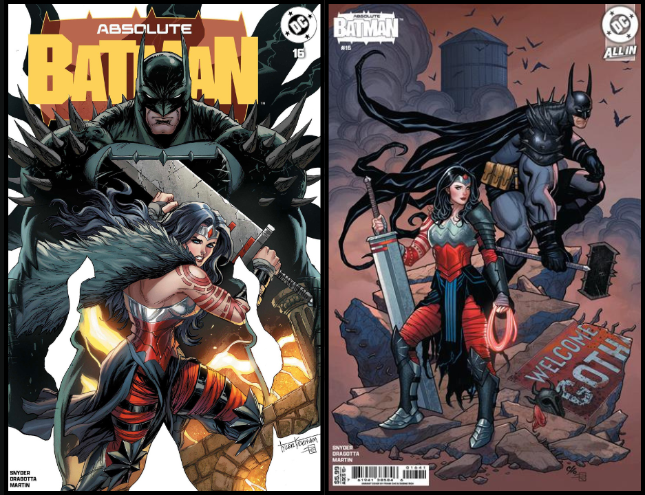 ABSOLUTE BATMAN #16 KIRKHAM - TRADE DRESS & COVER D FRANK CHO - SET OF 2 (RELEASE: 1/21/26)