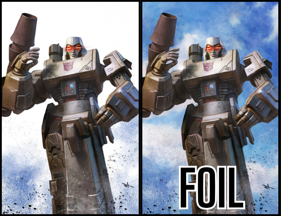 TRANSFORMERS #26 TURINI - VIRGIN & FOIL - SET OF 2