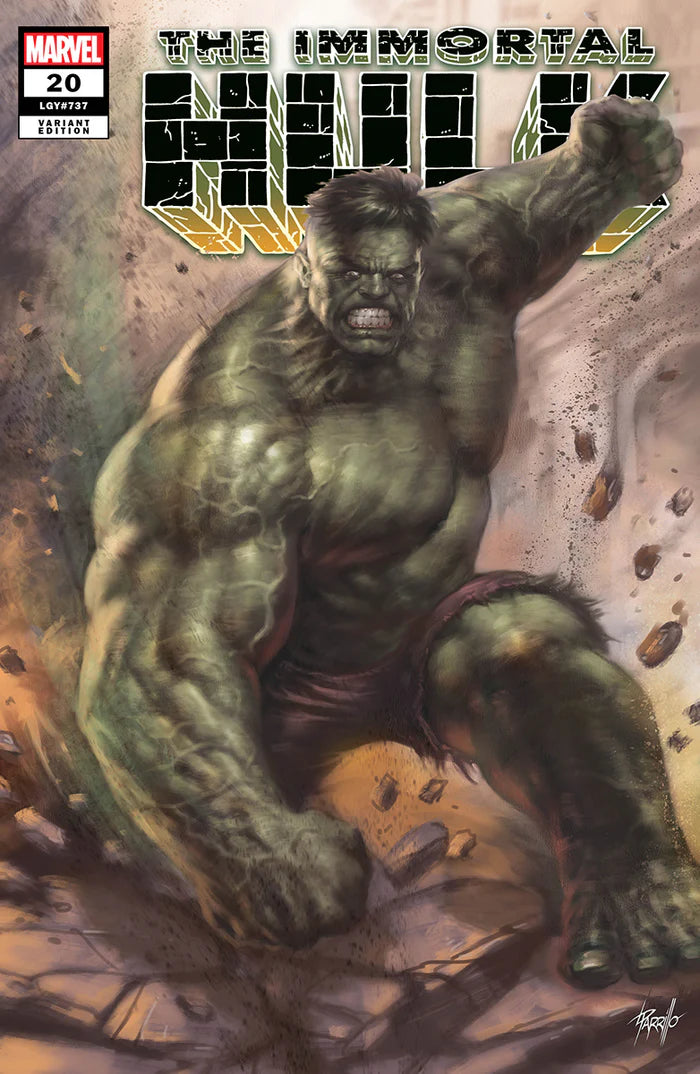 IMMORTAL HULK #20 PARRILLO - TRADE - LTD 3000