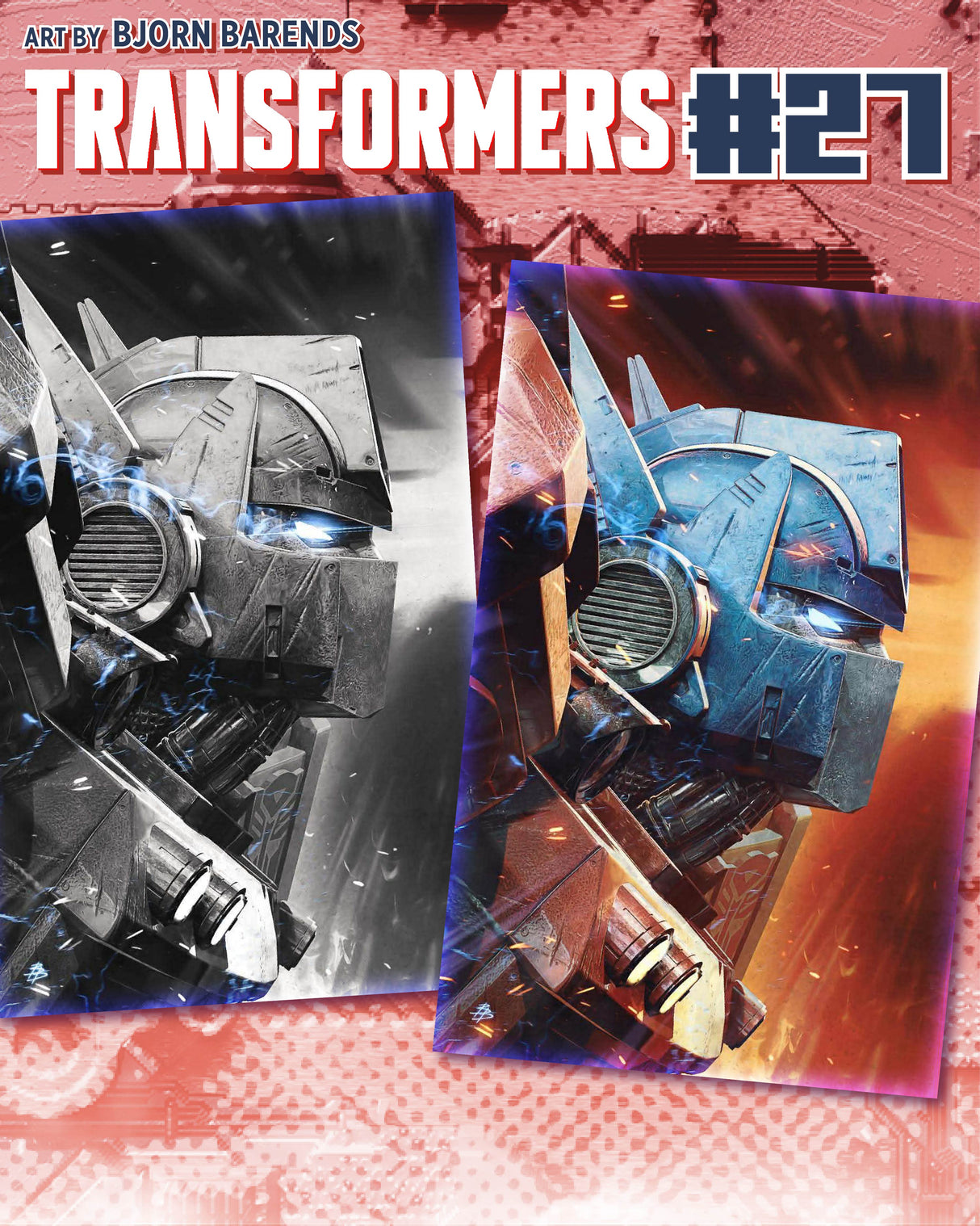 TRANSFORMERS #27 BJORN - VIRGIN & FOIL - SET OF 2
