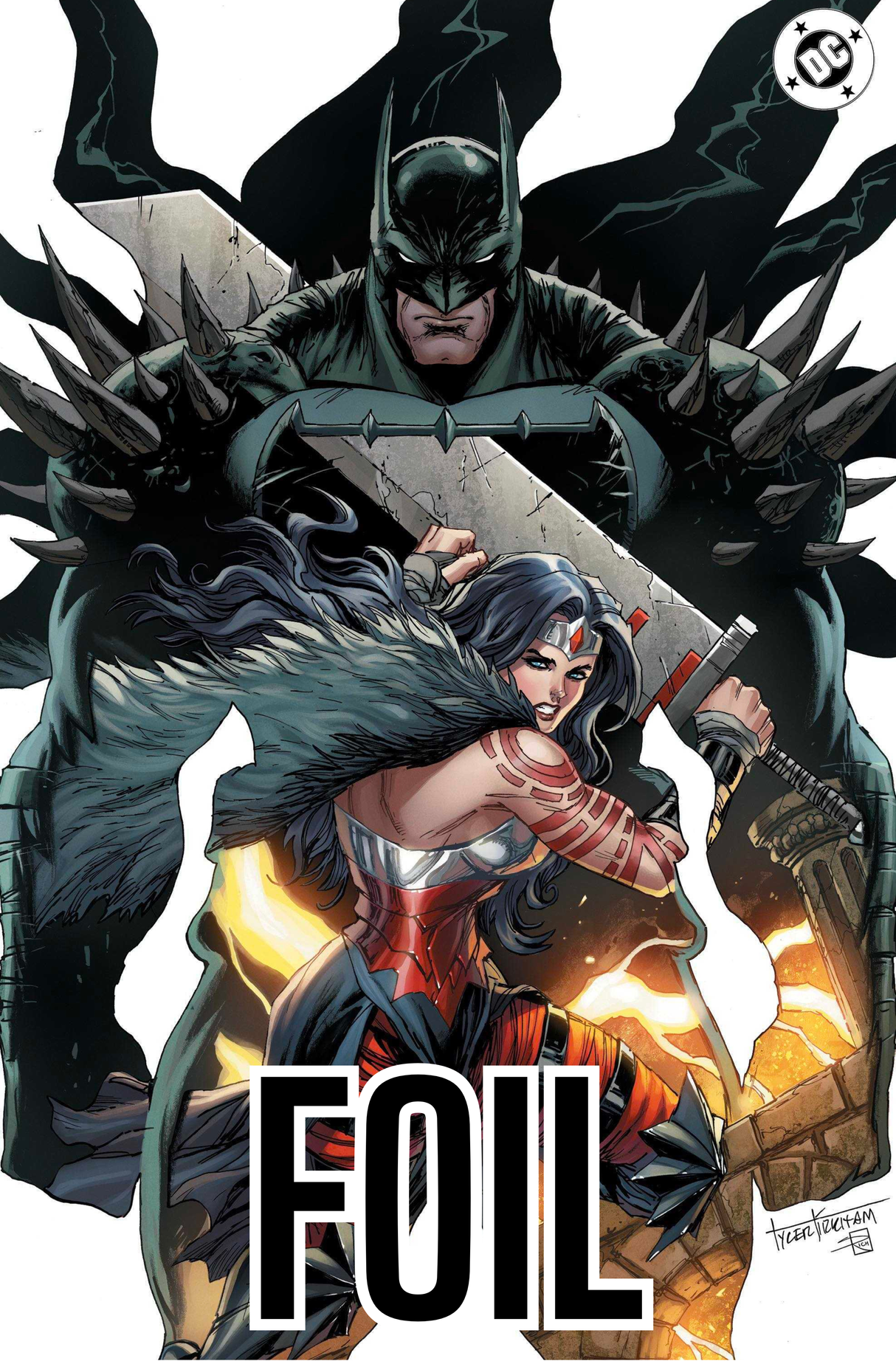 ABSOLUTE BATMAN #16 KIRKHAM - FOIL - LTD 1000