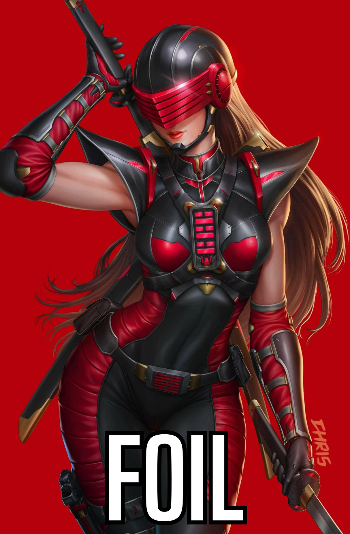 GI JOE #325 CHRIS NG - FOIL - LTD 750