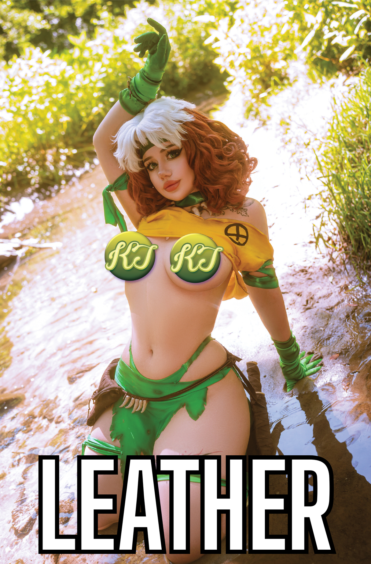 POWER HOUR #3 KATSUMI TORI COSPLAY - "MUTANT" - NAUGHTY LEATHER - LTD 5