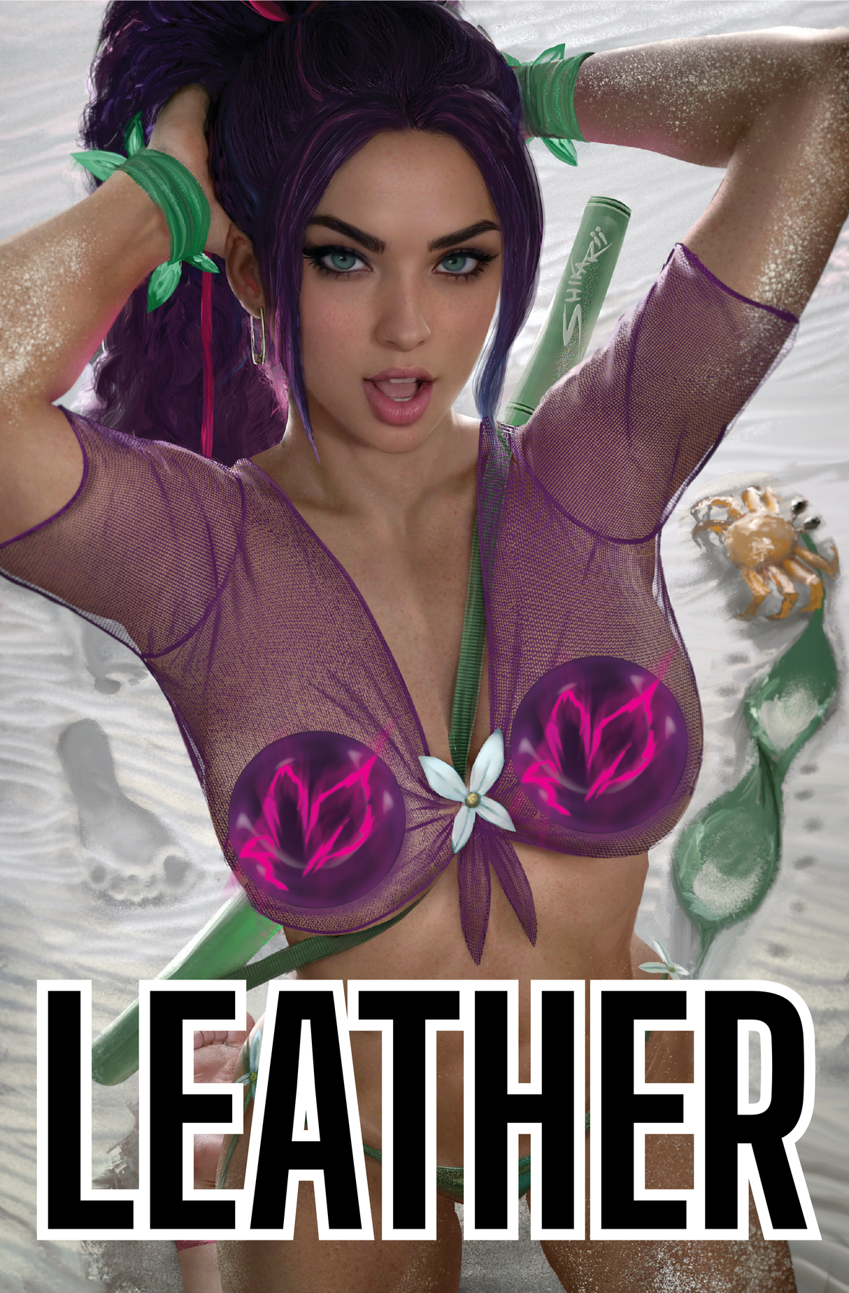 POWER HOUR #3 SHIKARII "BEACH DAY" - SHEER LEATHER - LTD 10