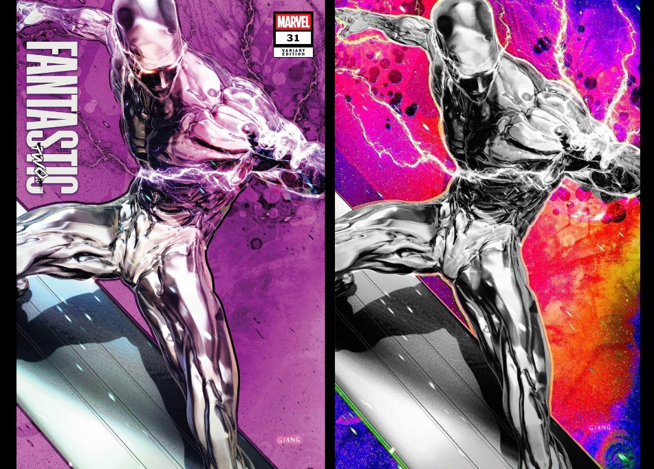 FANTASTIC FOUR #31 JOHN GIANG - TD & VIRGIN SET