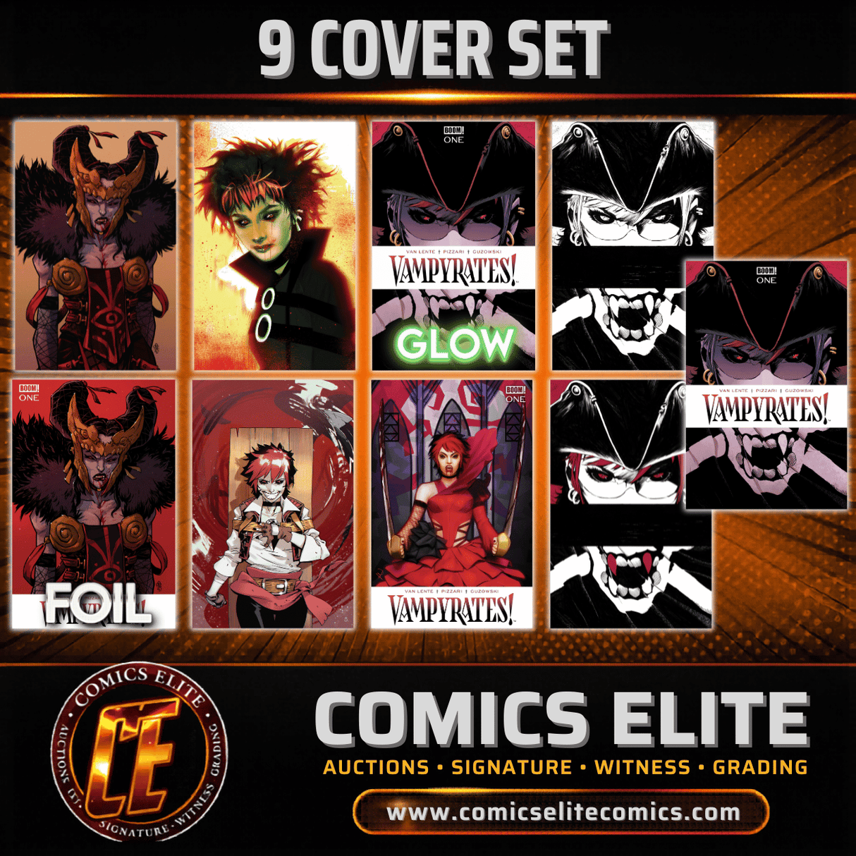VAMPYRATES #1 - ELITE BUNDLE - 9 COVER SET (RELEASE: 7/8/26)