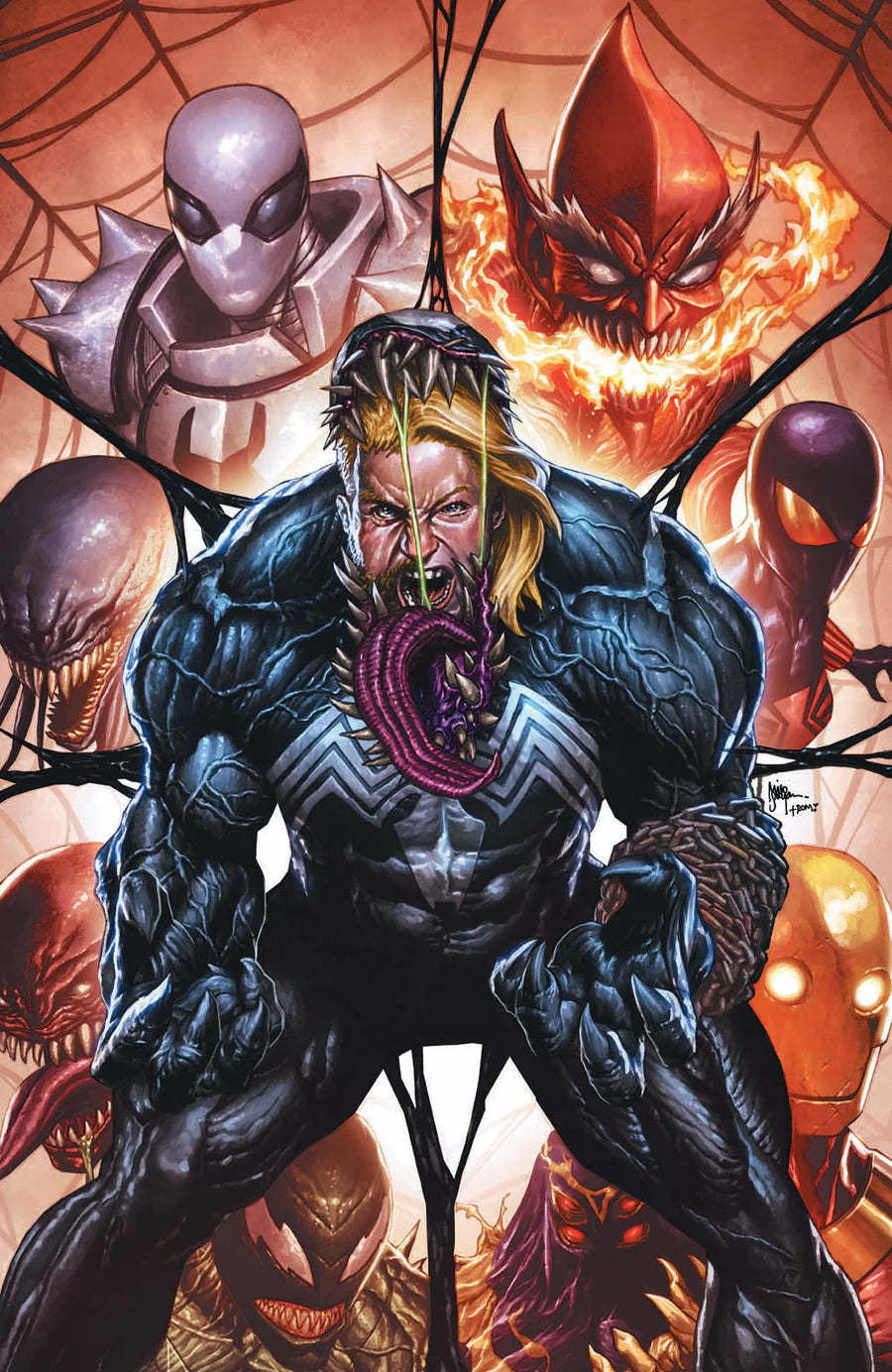 VENOM WAR #1 MICO SUAYAN VIRGIN EXCLUSIVE - LTD 1000