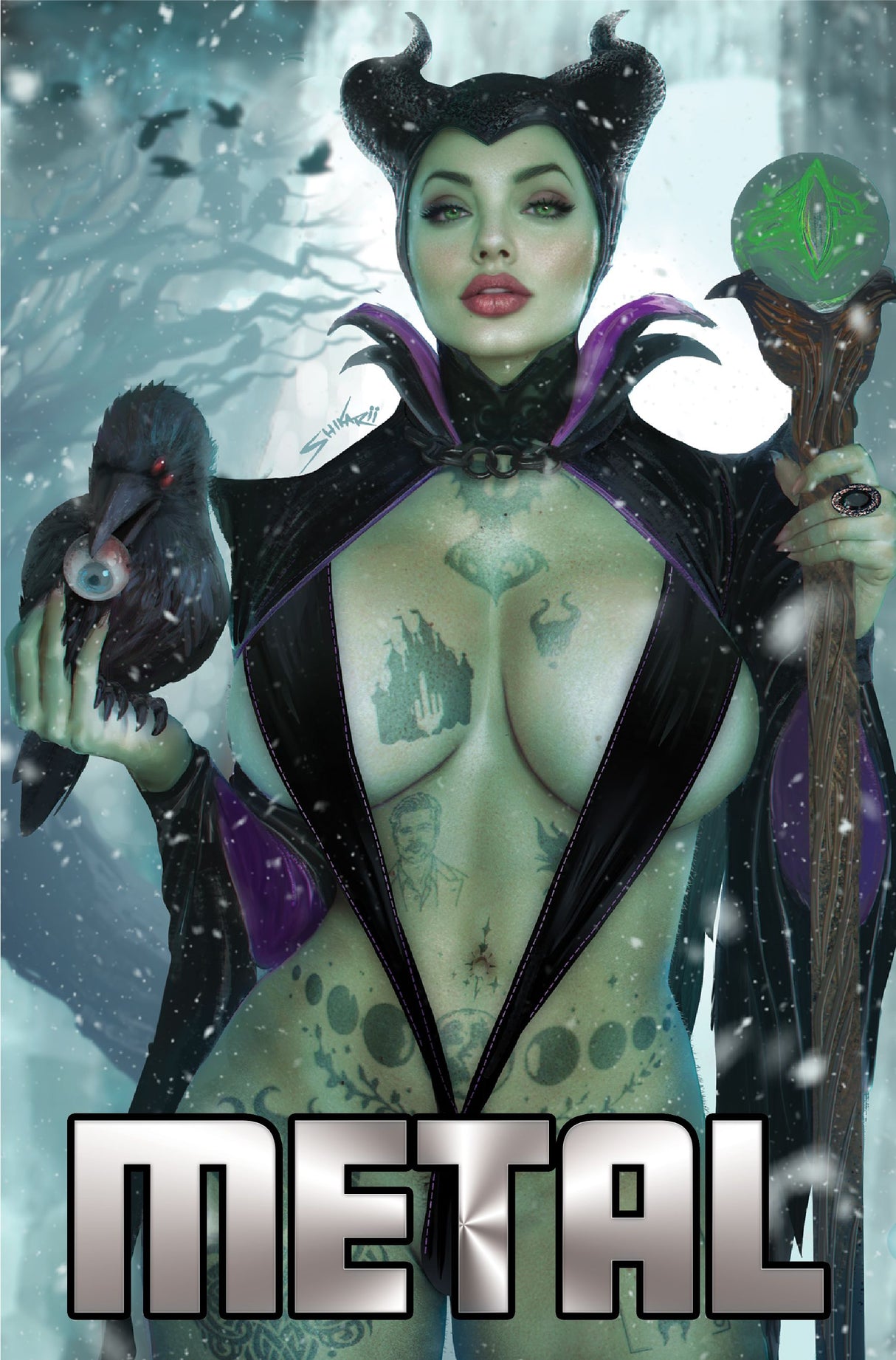 POWER HOUR #3 SHIKARII "DRAGON" - WHATNOT EXCL - BIKINI MAGIC METAL - LTD 10 - *POSSIBLE PH*