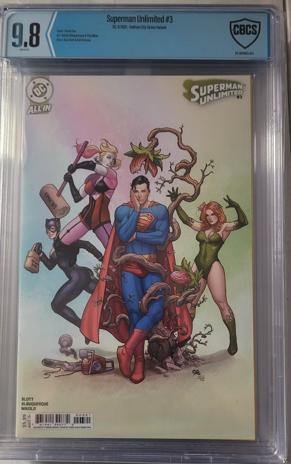 9.8 GUARANTEE MYSTERY BUNDLE - 1 IN 30 CHANCE AT A CHASE SLABS