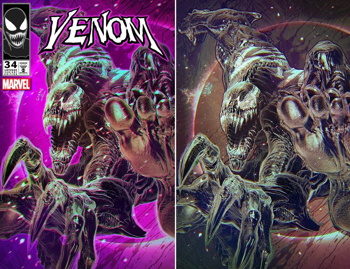 VENOM #34 JOHN GIANG EXCLUSIVE Trade & Virgin Set - KEY ISSUE