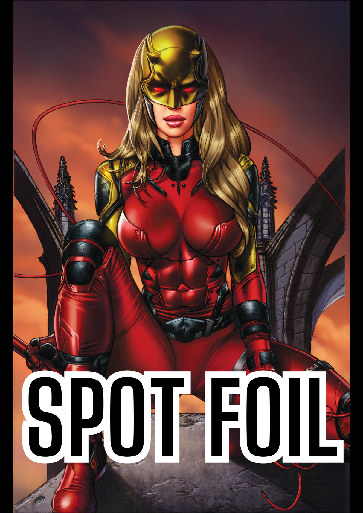 POWER HOUR #3 EBAS - "HORNHEAD" VIRGIN NICE - SPOT FOIL - C2E2 EXCLUSIVE - LTD 40