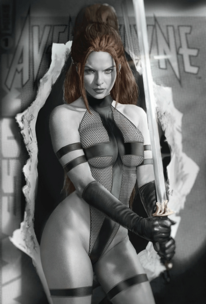AVENGELYNE #1 - SHIKARII - COLOR SPLASH - NYCC EXCLUSIVE - LTD 500