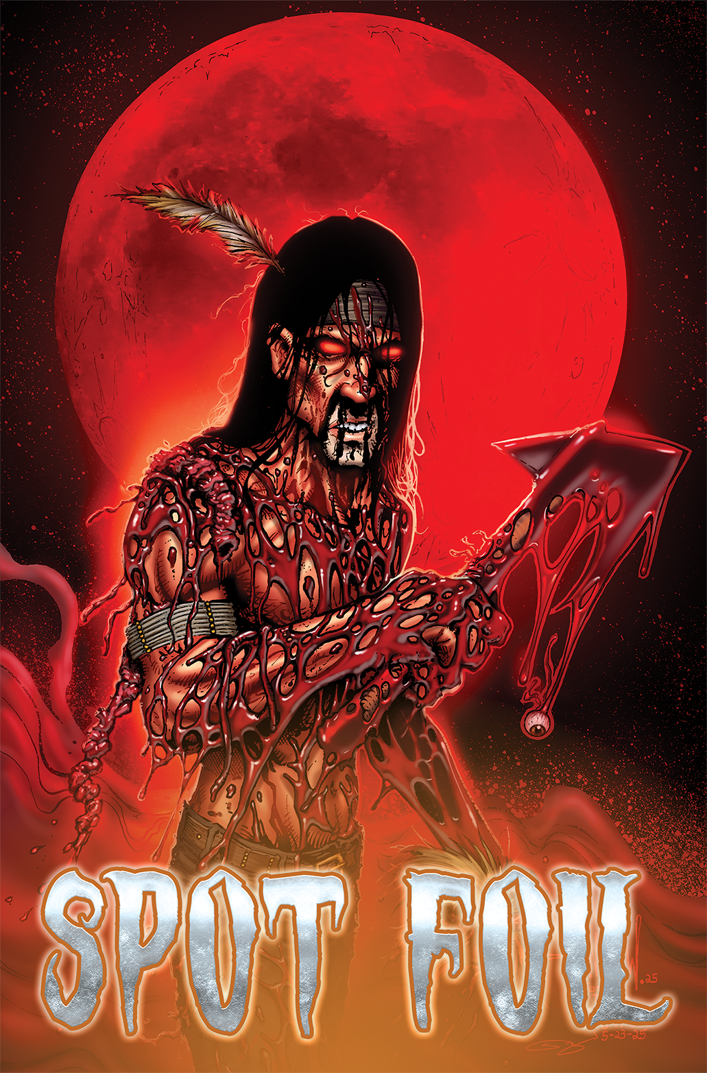 SEEDS OF EVIL #1 MANGUM - VIRGIN SPOT FOIL - KICKSTARTER EDITION - LTD 25