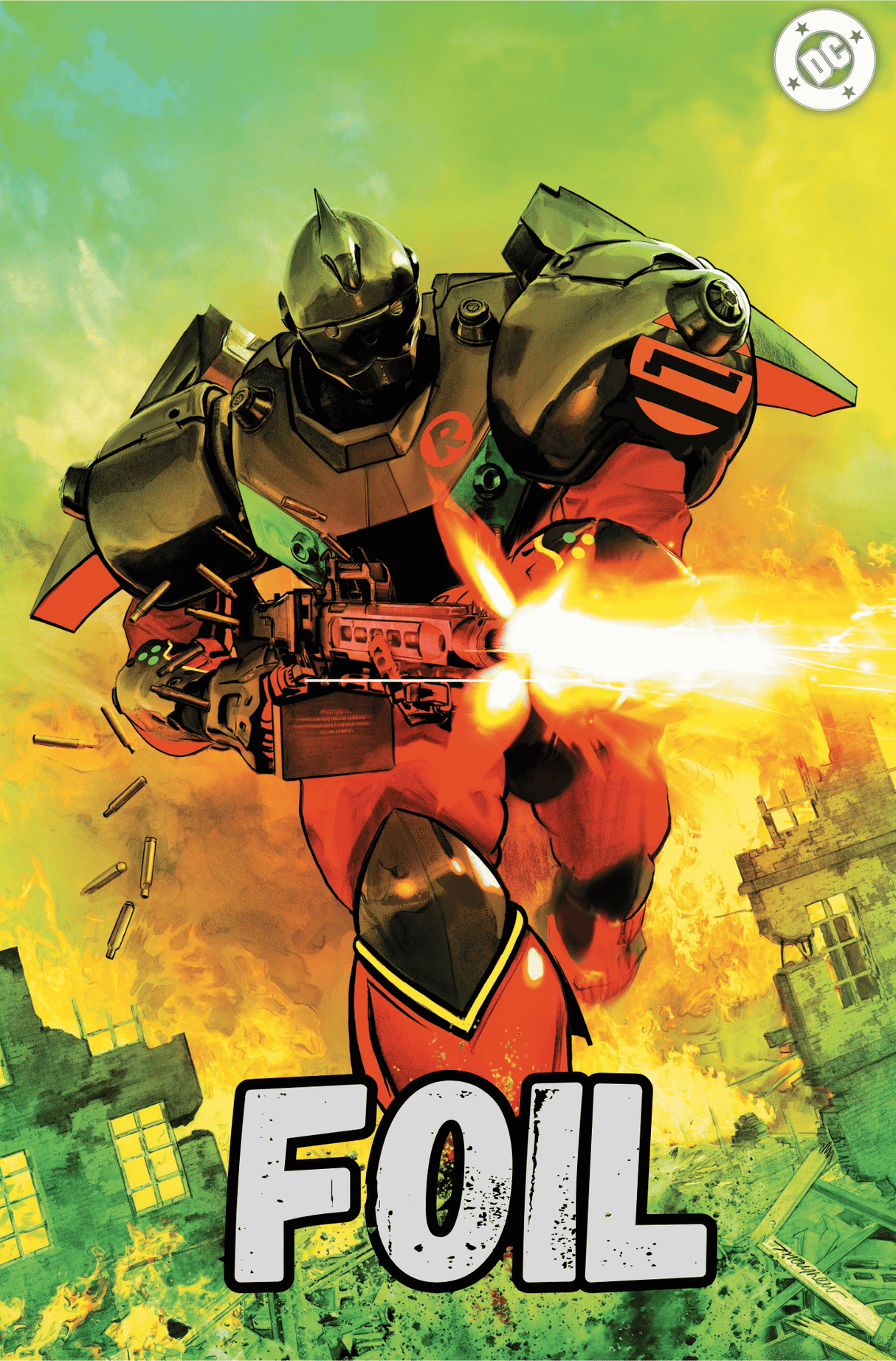 ABSOLUTE BATMAN #20 - MIKE MAYHEW - VIRGIN FOIL GREEN - KEY ISSUE - LTD 1000