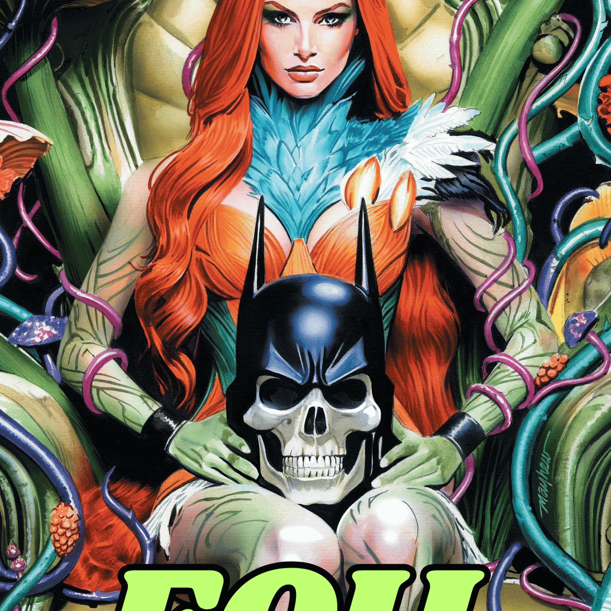 ABSOLUTE BATMAN #19 - MAYHEW - VIRGIN FOIL GREEN - LTD 1000