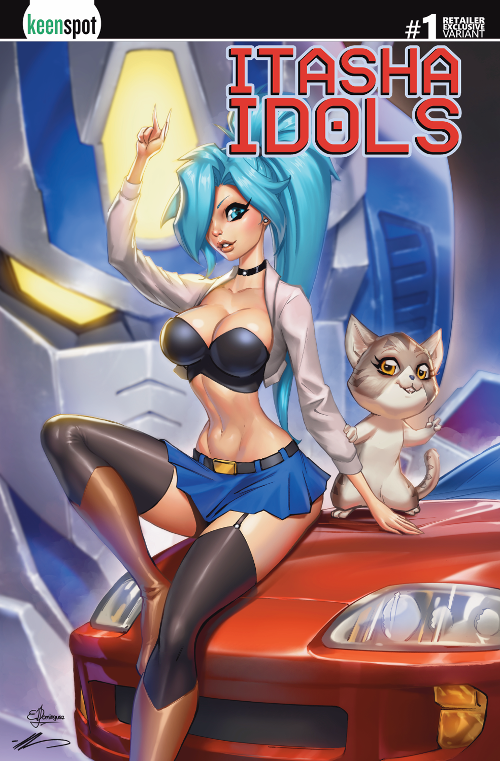 ITASHA IDOLS #1 - ALE GARZA - TRADE DRESS - LTD 250