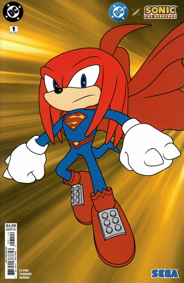 DC X SONIC THE HEDGEHOG #1 (OF 5) Fourth Printing (RELEASE: 7/16/25)