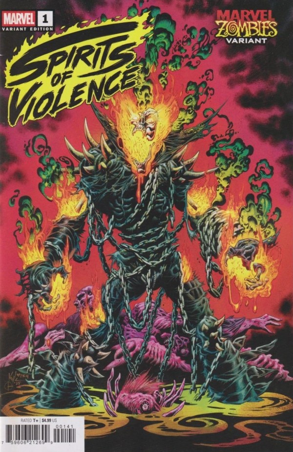 SPIRIT OF VIOLENCE #1 HOTZ MARVEL ZOMBIES VARIANT (RELEASE: 10/1/25)