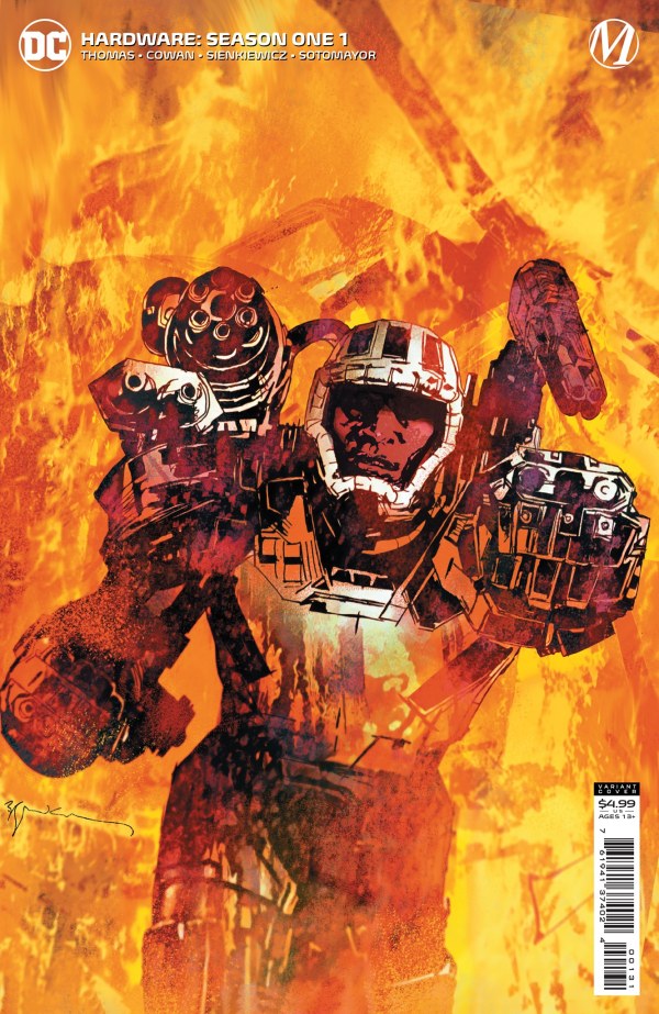 HARDWARE SEASON ONE #1 BILL SIENKIEWICZ NEW SCHOOL VARIANT