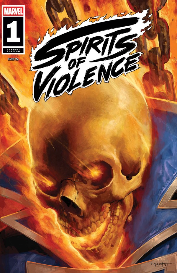 SPIRIT OF VIOLENCE #1 E.M. GIST VARIANT (RELEASE: 10/1/25)