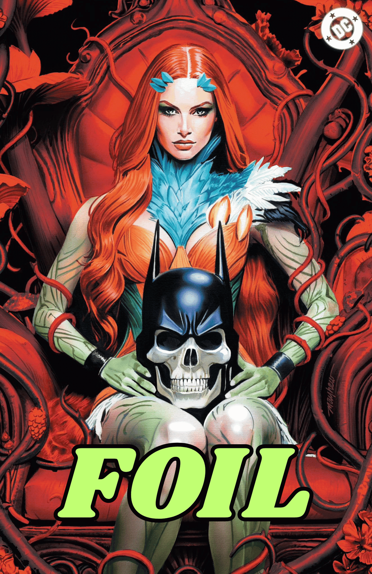 ABSOLUTE BATMAN #19 - MAYHEW - VIRGIN FOIL RED - LTD 1000