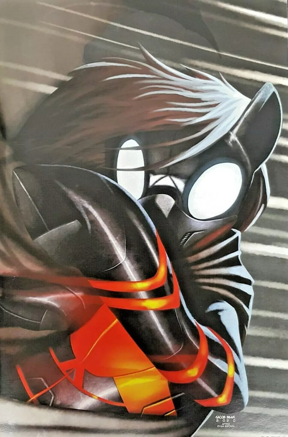 My Nightmarish Little Venomous Ponies - Jacob Bear - Ryan Brown Homage Virgin LTD 100