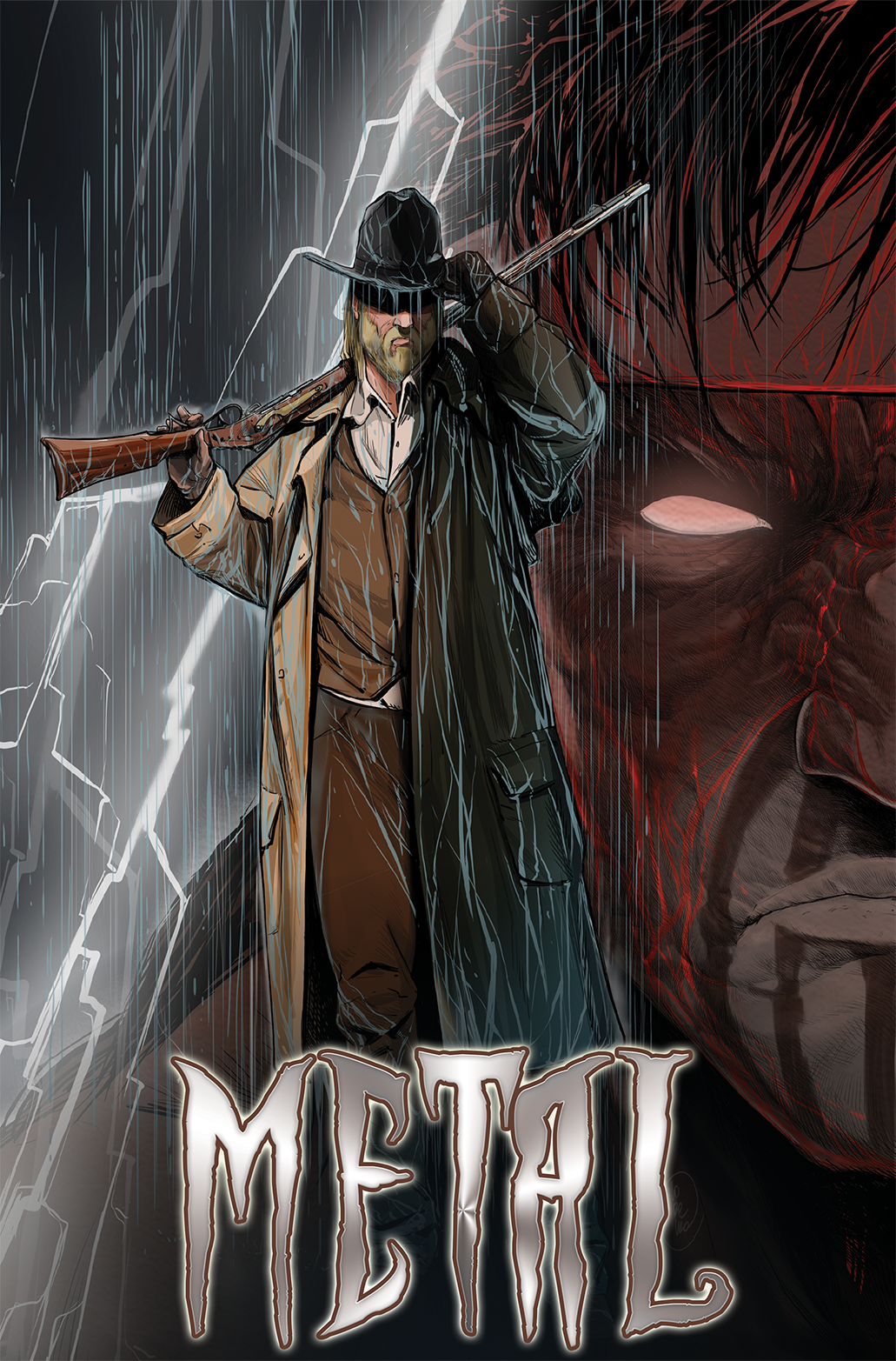 SEEDS OF EVIL #1 NICOLETTI - VIRGIN METAL - KICKSTARTER EDITION