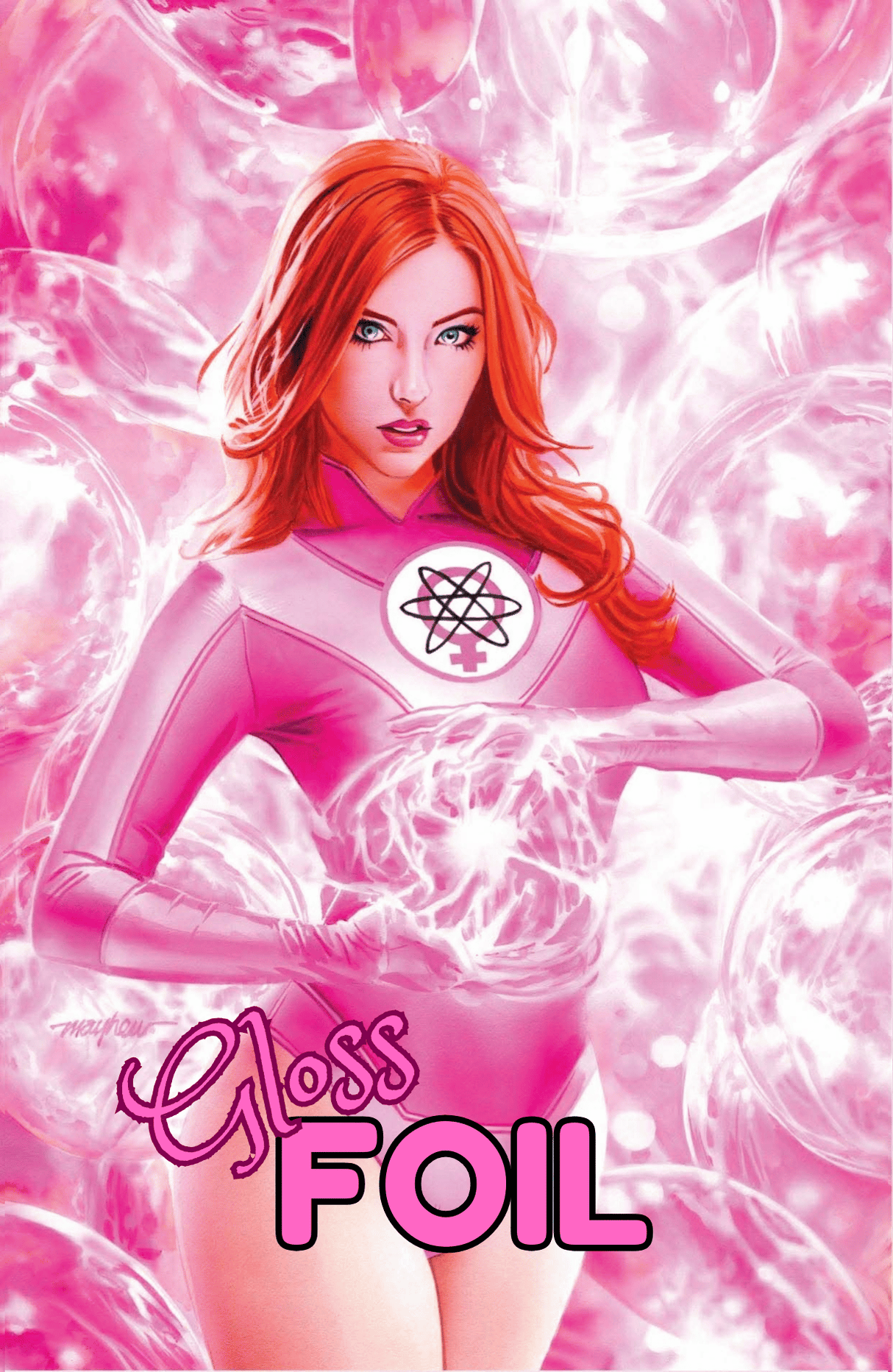 INVINCIBLE RETURNS #1 - MAYHEW - VIRGIN GLOSS FOIL - LTD 1500