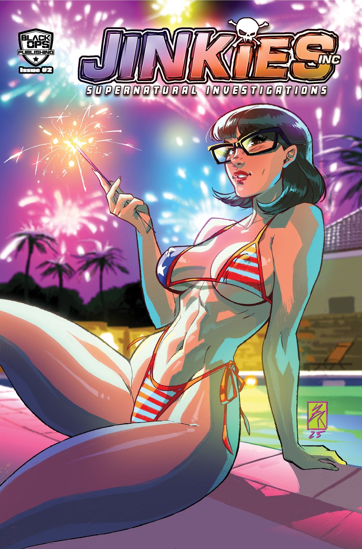 JINKIES #2 ZACH RAW "POOLSIDE" - TRADE NICE - LTD 100