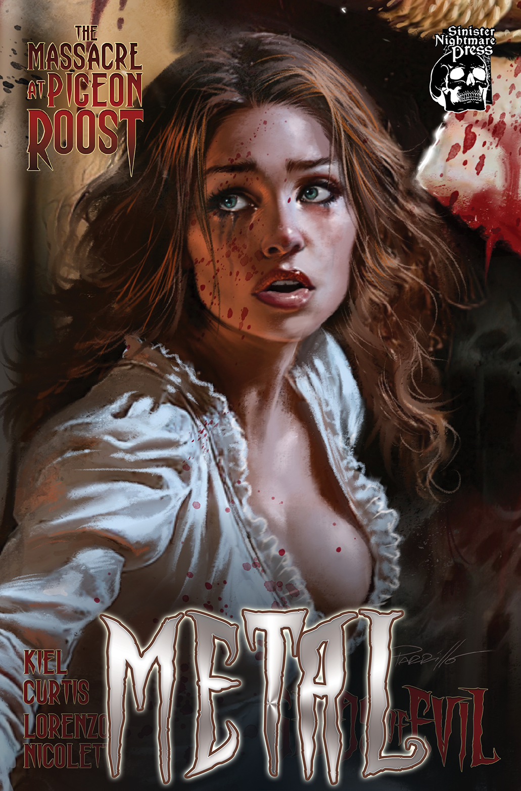 SEEDS OF EVIL #1 PARRILLO - UP CLOSE - TRADE METAL - KICKSTARTER EDITION