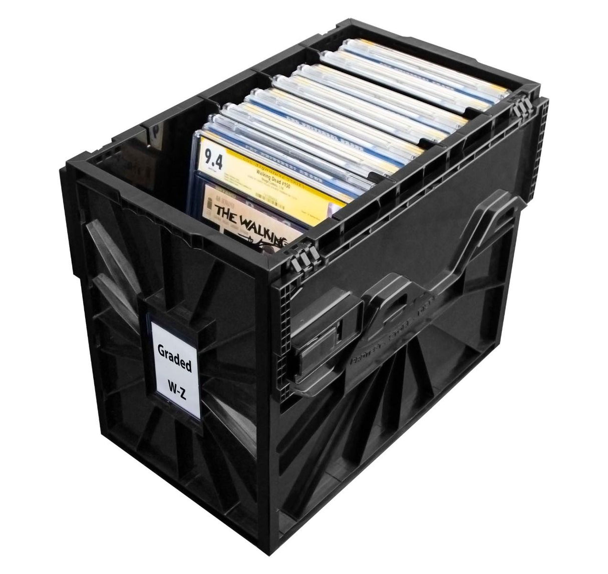 Graded Comic Book Bin Partitions - Black