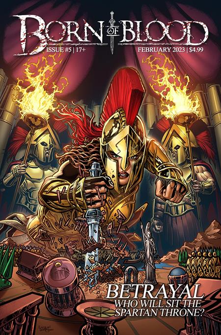 BORN OF BLOOD #5 (OF 6) CVR A JEFF EDWARDS