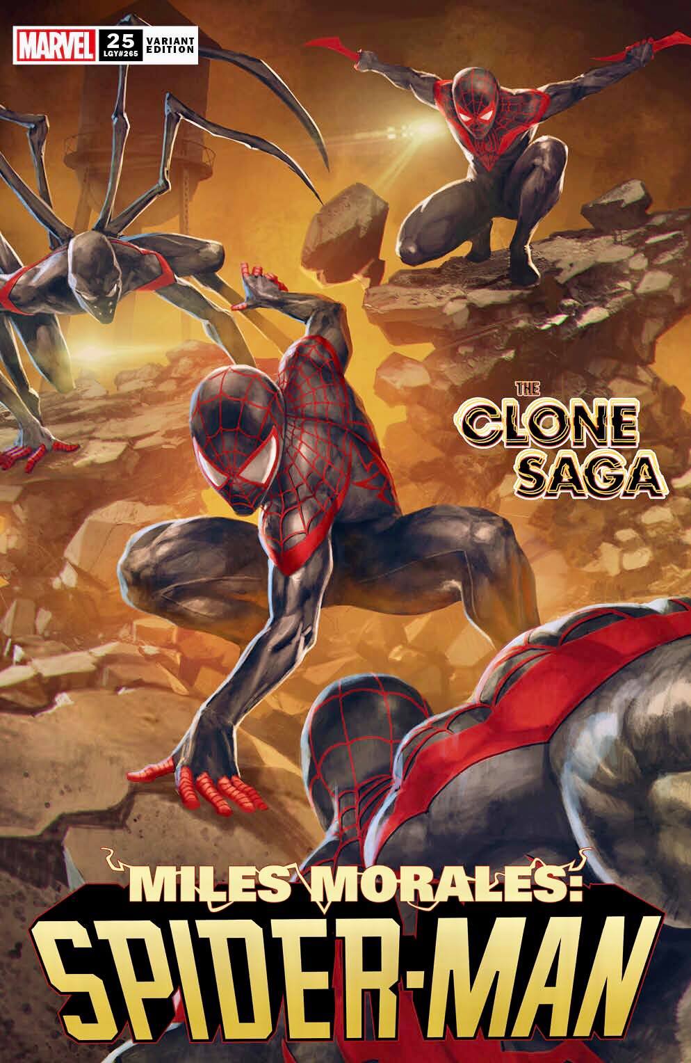 MILES MORALES: SPIDER-MAN #25 SKAN - TRADE DRESS - LTD 3000 - KEY ISSUE