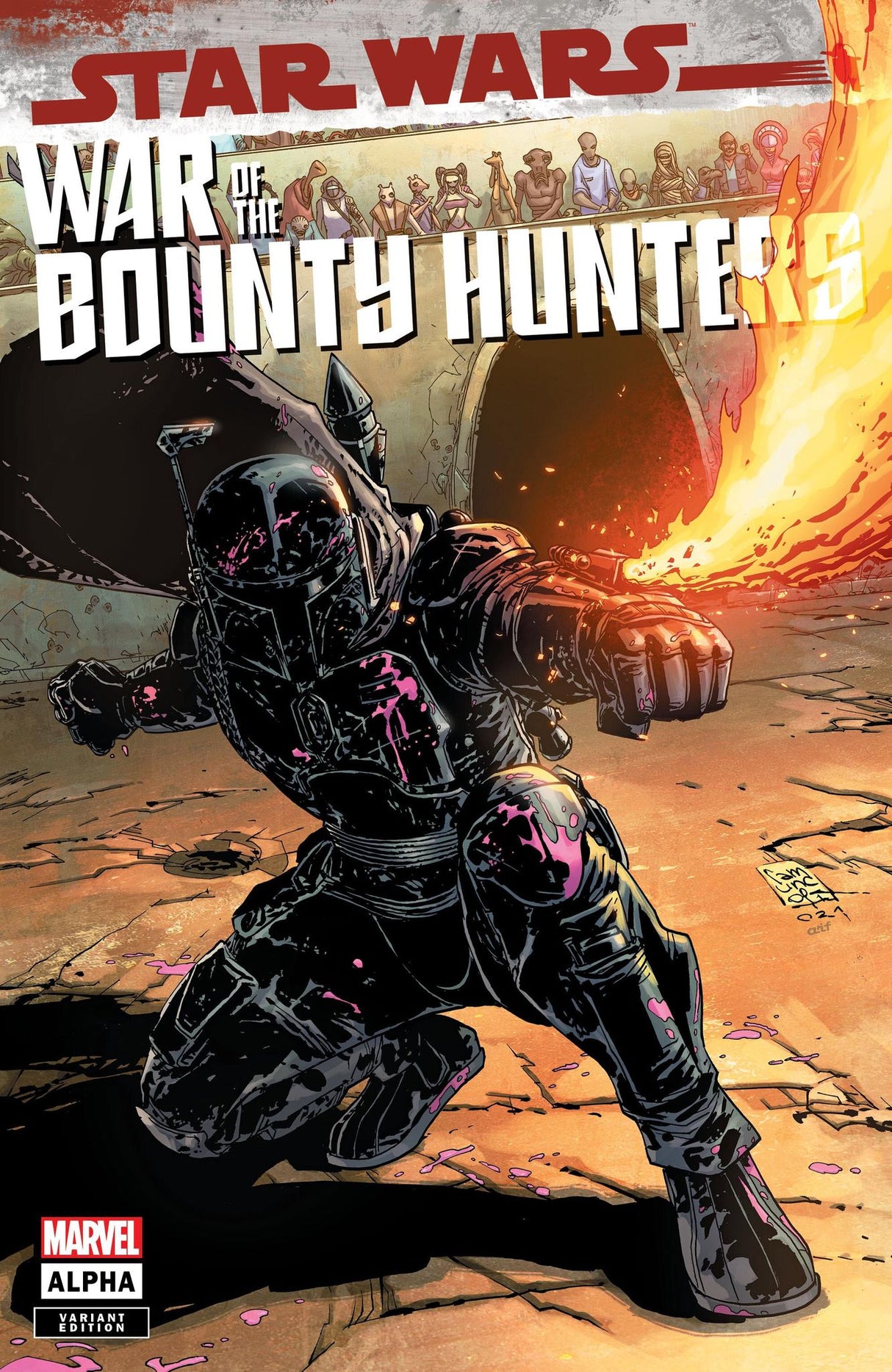 Star Wars War of the Bounty Hunters #1 Camuncoli - Ltd 3000